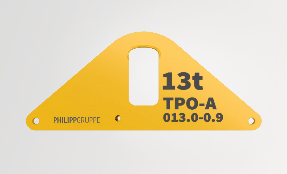 Luffing jib with crane mount TPO-A