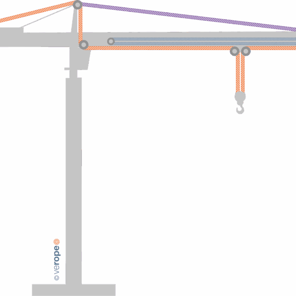 ŻURAW WIEŻOWY OBROTOWY